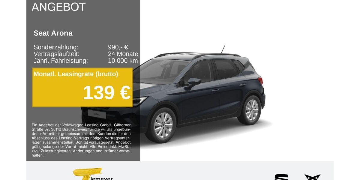 Seat Arona 18.265 km 22.140 &euro; Bochum 44809