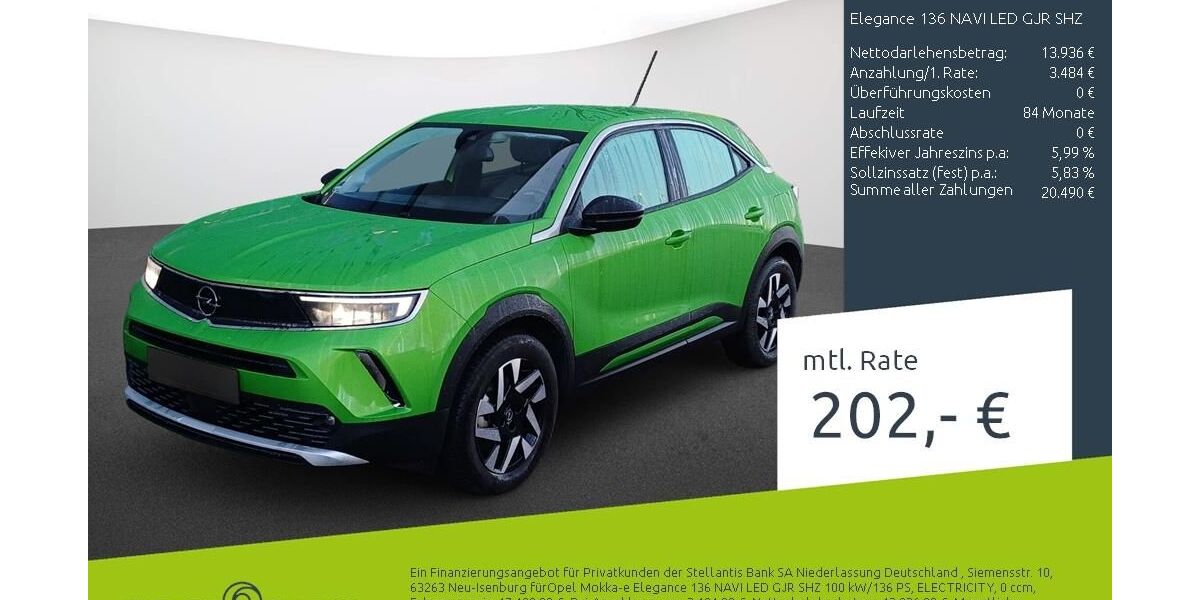 Opel Mokka-e 27.266 km 17.489 &euro; Borken 46325