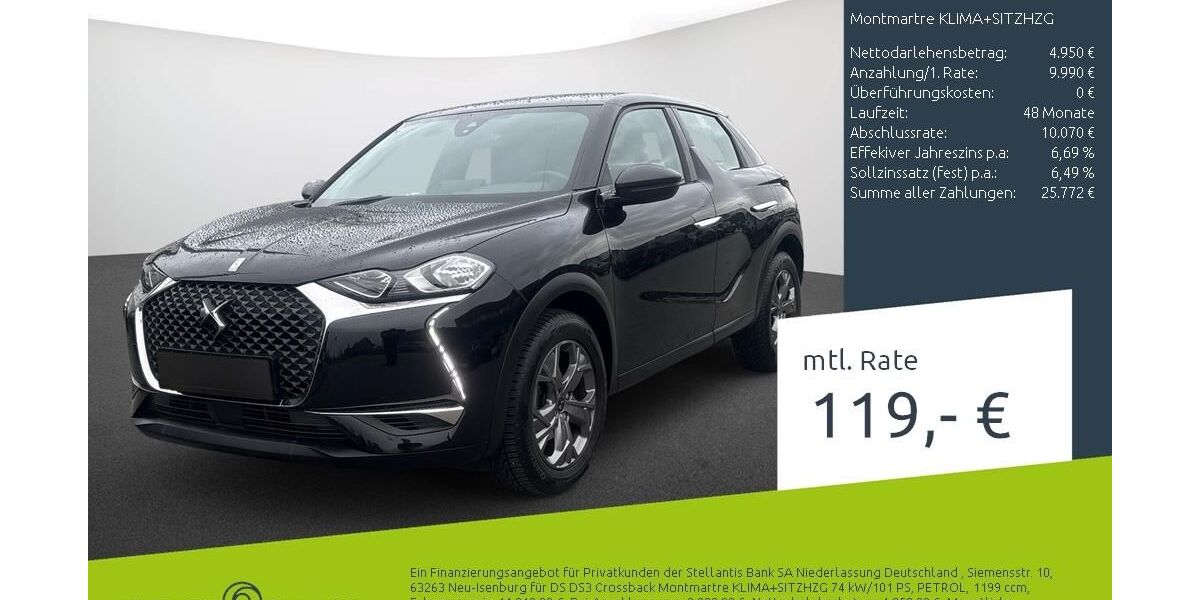 DS Automobiles DS3 Crossback 39.921 km 14.630 &euro; Borken 46325