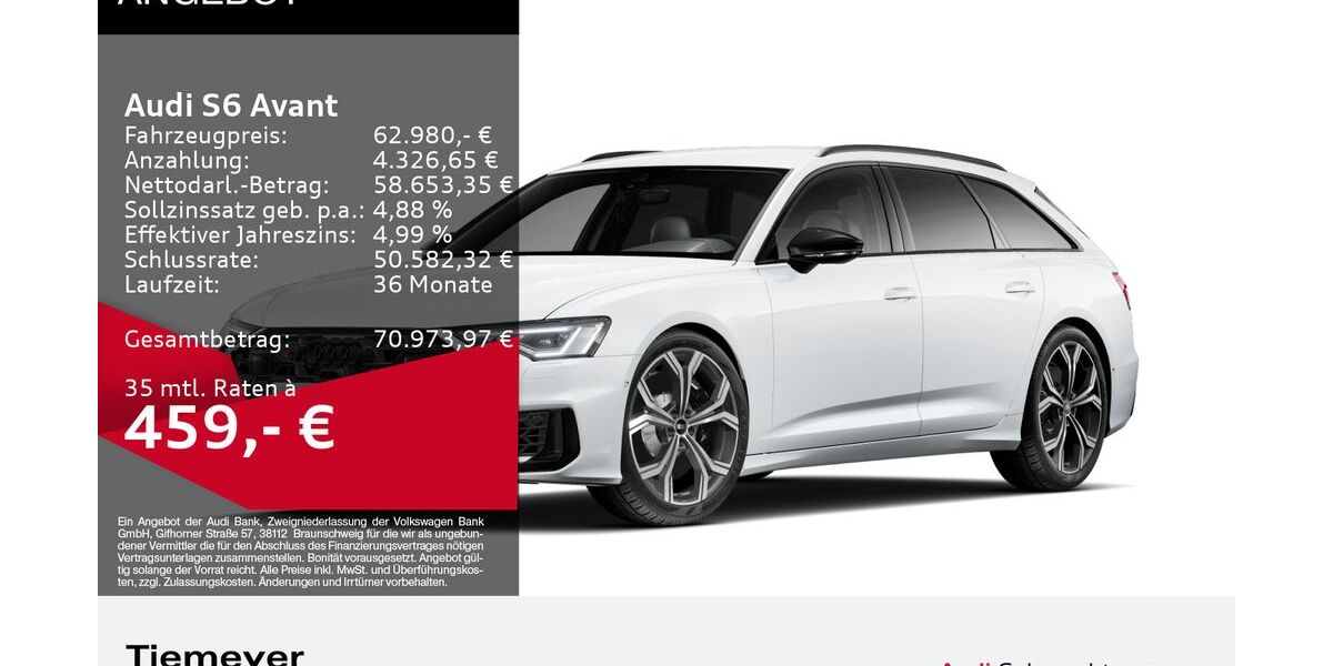 Audi S6 12.493 km 62.980 &euro; Gelsenkirchen 45894