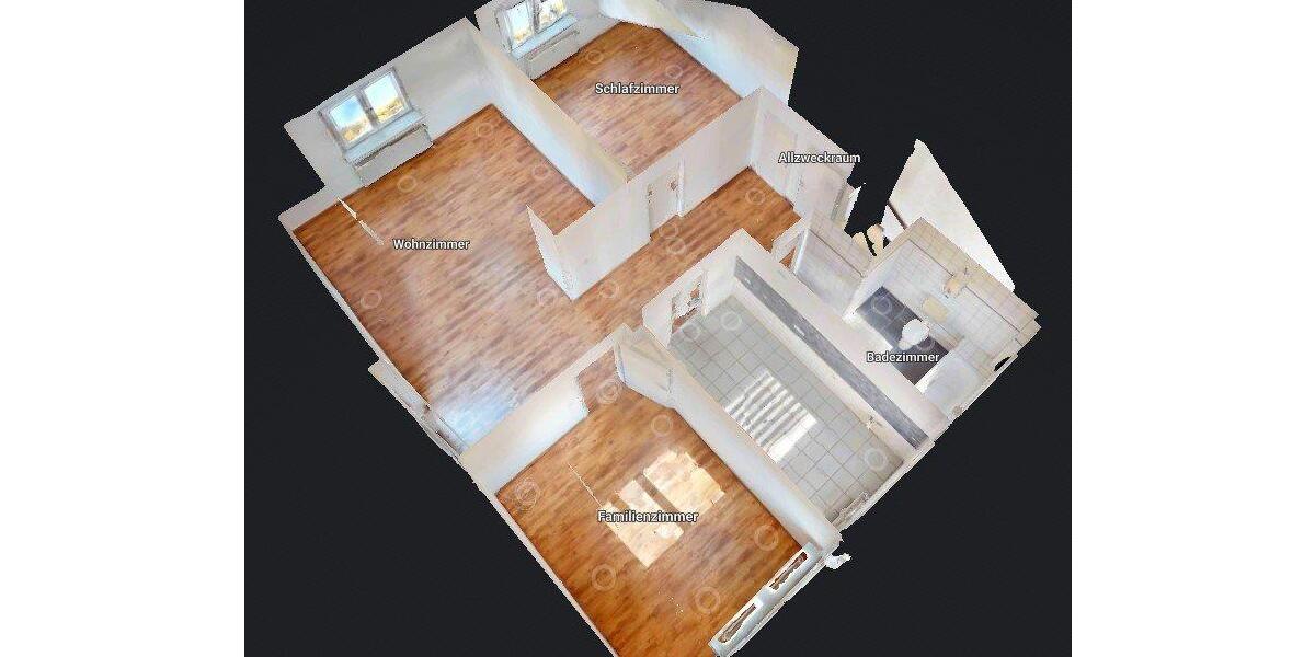 Dachgeschoßwohnung Dinslaken Lohberg - 3.5 Zimmer, 88 m&sup2;, 650&euro; | Angebot:26262456