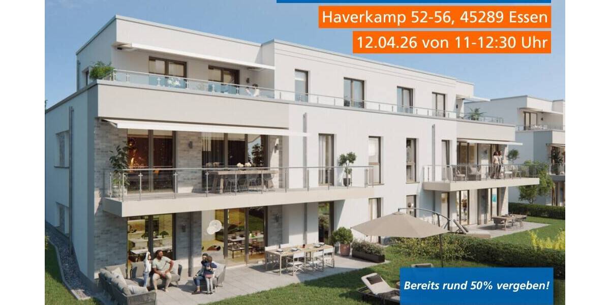 Etagenwohnung Essen / Burgaltendorf Burgaltendorf - 3 Zimmer, 102 m&sup2;, 525.000&euro; | Angebot:25708893