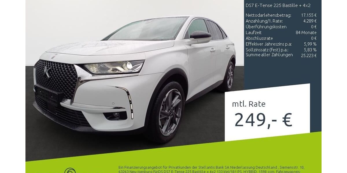 DS Automobiles DS7 (Crossback) 23.727 km 20.920 &euro; Borken 46325