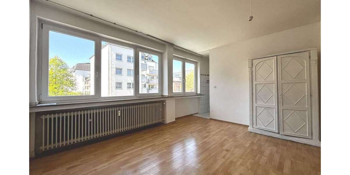 Etagenwohnung Bochum Innenstadt - 1 Zimmer, 30 m&sup2;, 400&euro; | Angebot:26319614