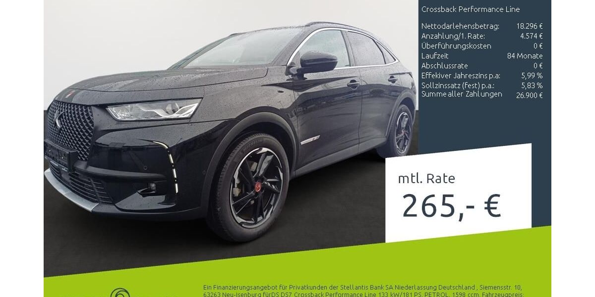 DS Automobiles DS7 (Crossback) 28.278 km 22.879 &euro; Borken 46325