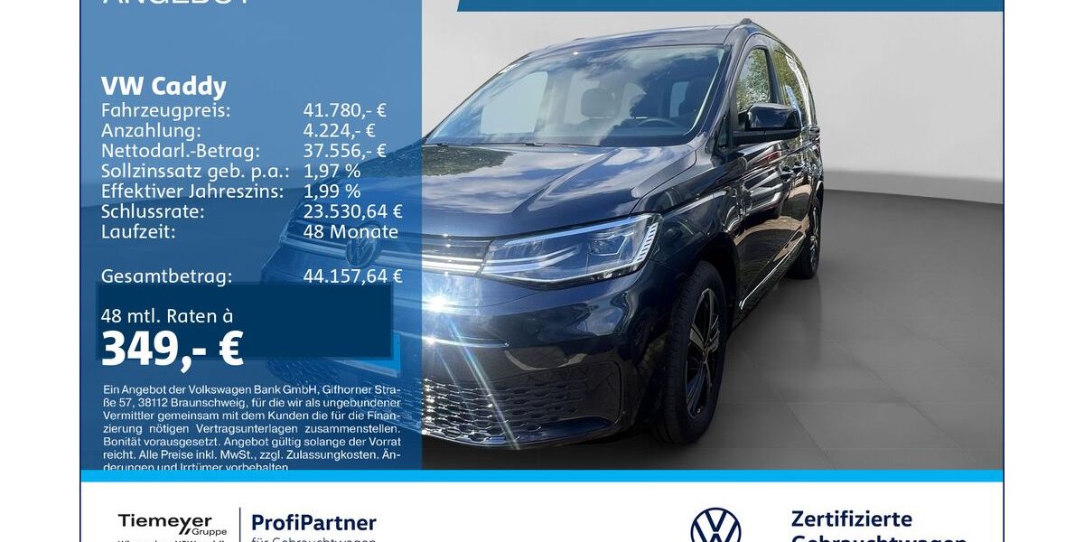VW Caddy 4.298 km 41.780 &euro; Recklinghausen 45663