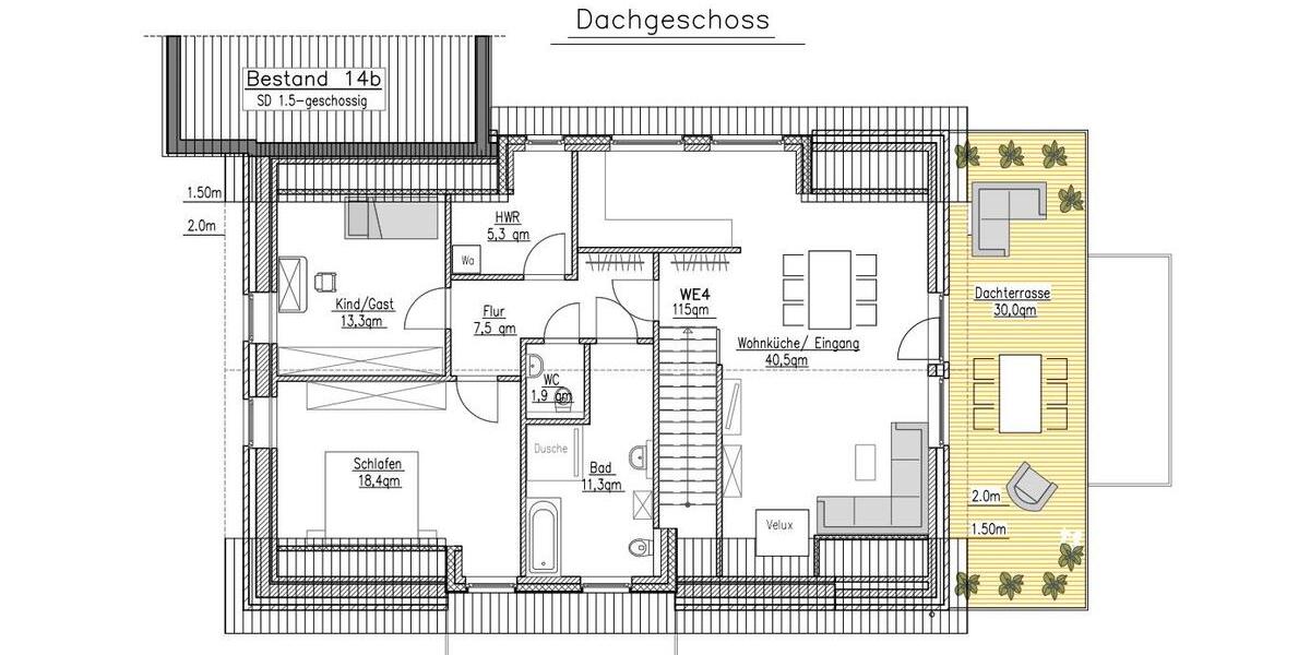 Etagenwohnung Heiden - 3 Zimmer, 64 m&sup2;, 704&euro; | Angebot:26258524