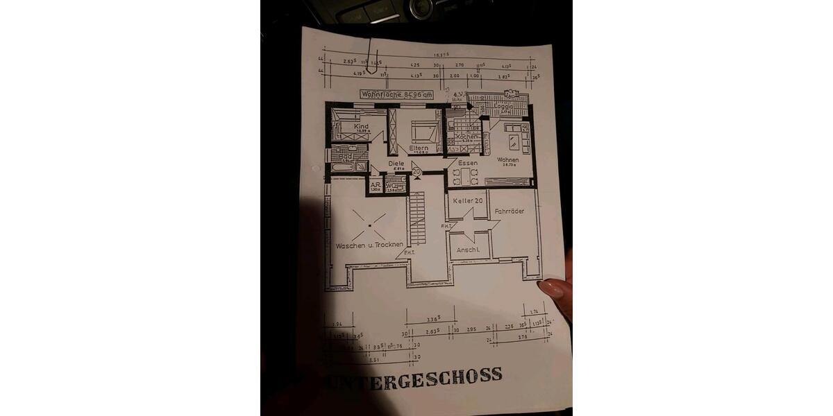 Etagenwohnung Bochum Bochum-Südwest - 3 Zimmer, 85 m&sup2;, 950&euro; | Angebot:26300939