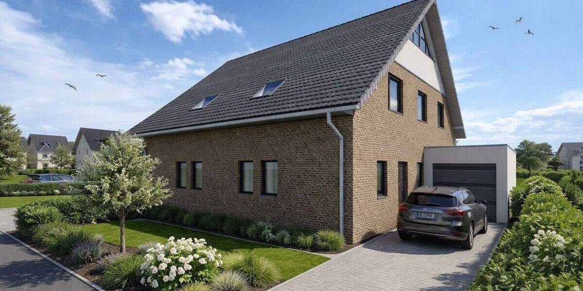Doppelhaushälfte Voerde - 5 Zimmer, 123 m&sup2;, 441.900&euro; | Angebot:25864281
