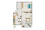 Etagenwohnung Bottrop Batenbrock - 2.5 Zimmer, 56 m&sup2;, 439&euro; | Angebot:26630931