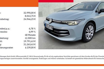 VW Golf 8.999 km 32.990 &euro; Borken 46325