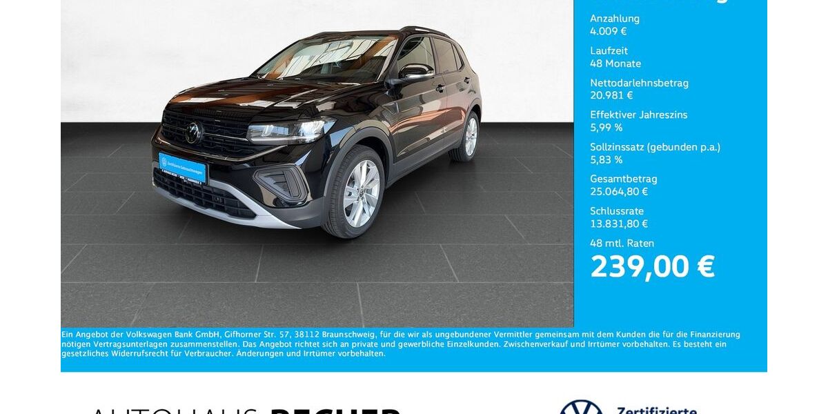 VW T-Cross 15.200 km 24.990 &euro; Wesel 46485