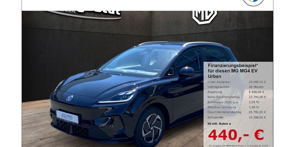 MG 4 EV Urban 1.337 km 29.680 &euro; Borken 46325