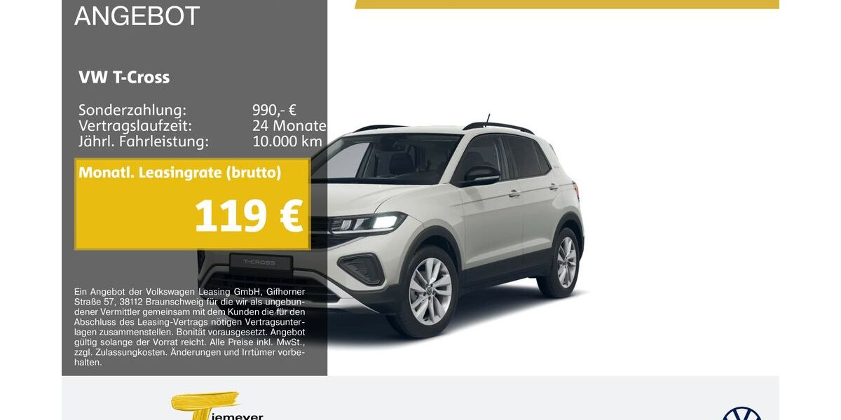 VW T-Cross 25.333 km 19.420 &euro; Dorsten 46282