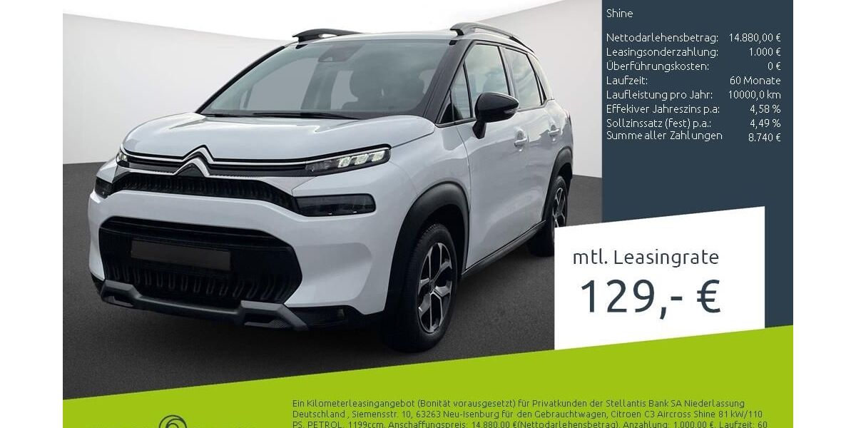 Citroen C3 Aircross 7.860 km 14.320 &euro; Borken 46325