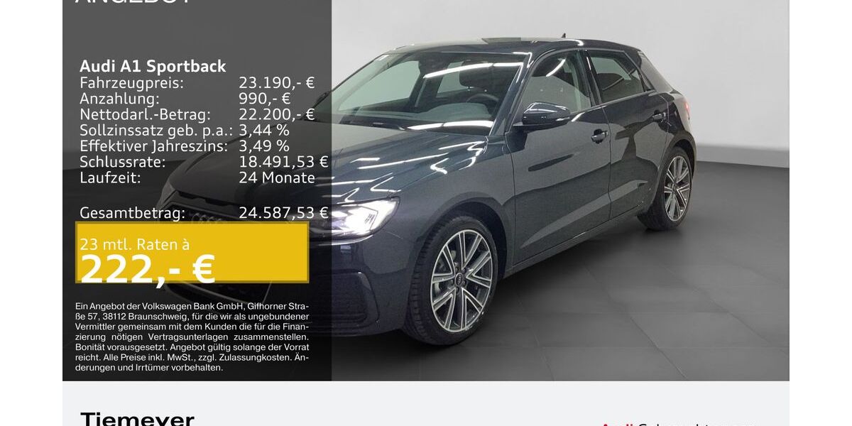 Audi A1 2.402 km 22.940 &euro; Bochum 44809