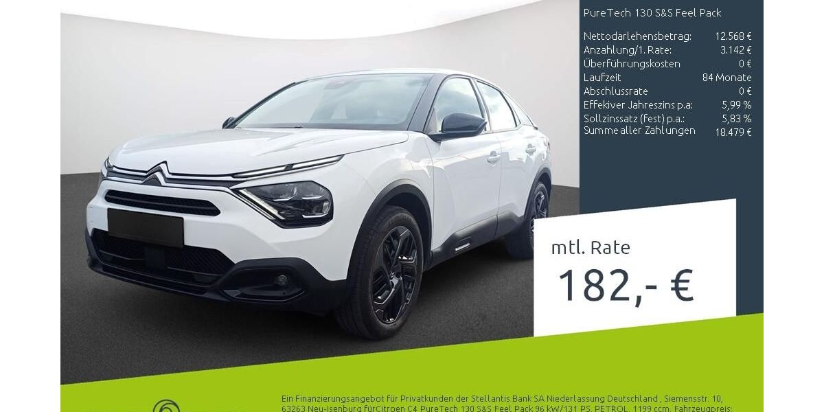 Citroen C4 17.629 km 15.490 &euro; Borken 46325