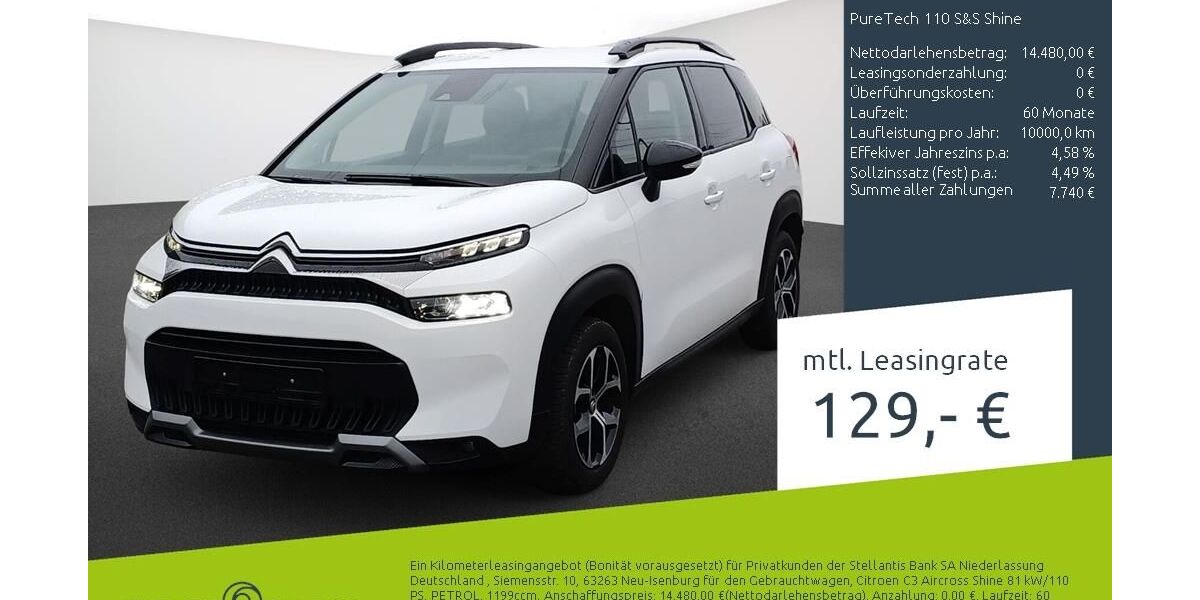 Citroen C3 Aircross 19.274 km 14.989 &euro; Borken 46325