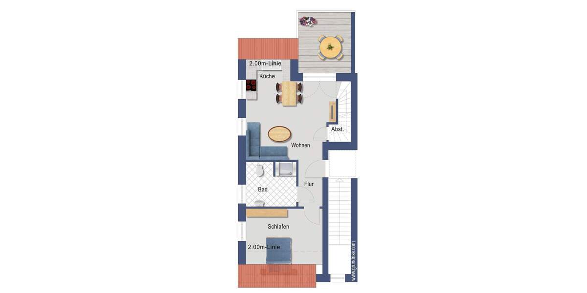 Etagenwohnung Borken Weseke - 3 Zimmer, 79 m&sup2;, 242.000&euro; | Angebot:25695770