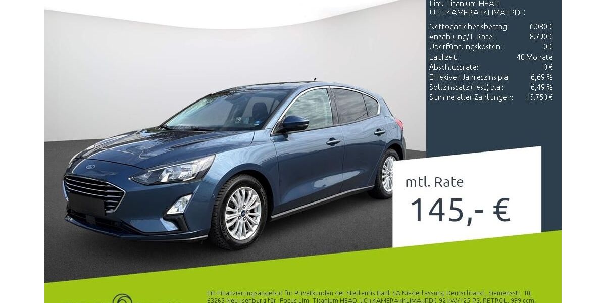 Ford Focus 62.525 km 14.870 &euro; Borken 46325