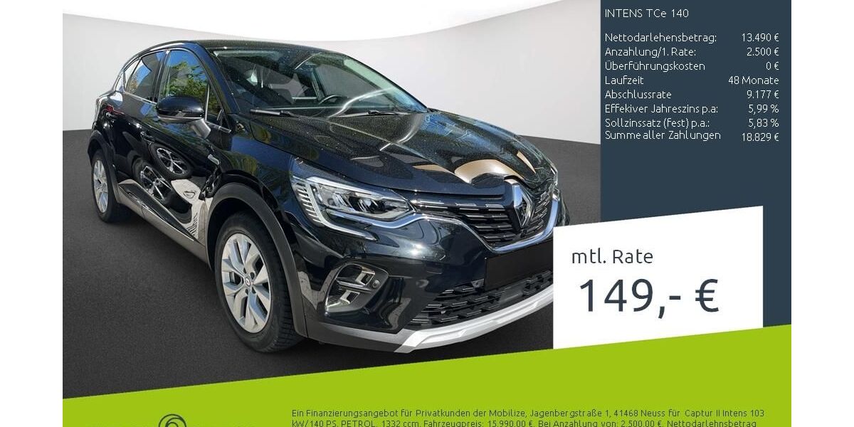 Renault Captur 60.382 km 15.990 &euro; Borken 46325