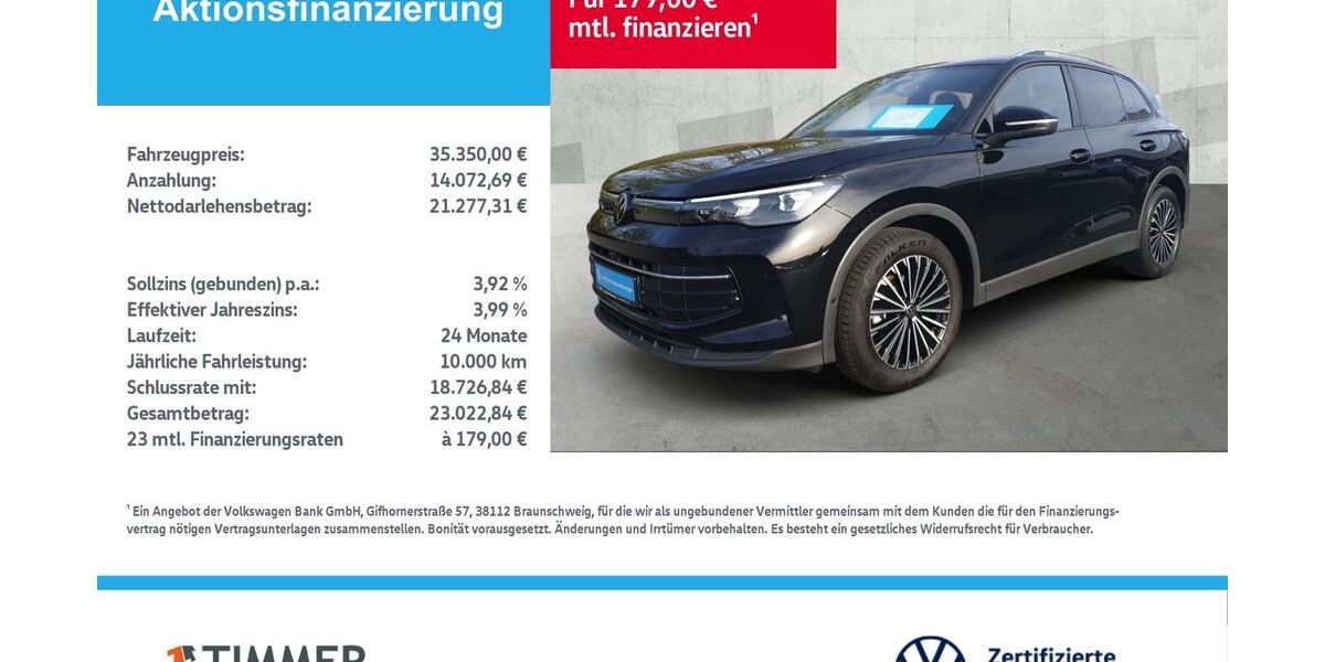 VW Tiguan 25.130 km 34.770 &euro; Borken 46325