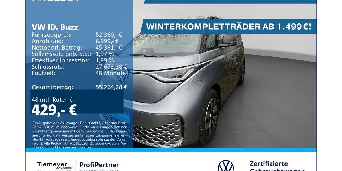 VW ID. Buzz 27.343 km 51.740 &euro; Recklinghausen 45663