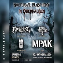 Nocturnal Blasphemy in Oberhausen - Blasphemic Black Metal Night in Helvete 10.10.2026 Helvete Metal Club