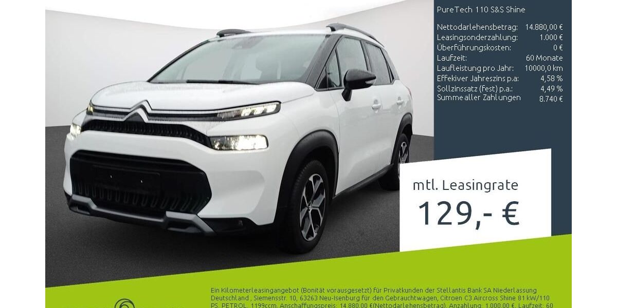 Citroen C3 Aircross 19.760 km 14.990 &euro; Borken 46325