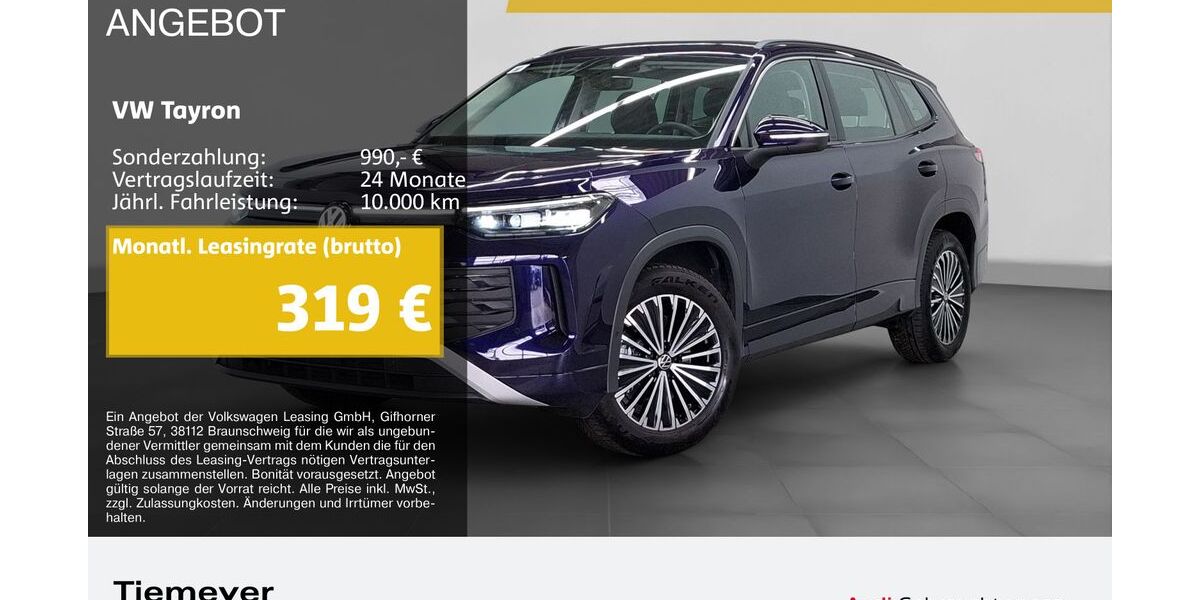 VW Tayron 26.883 km 33.450 &euro; Bochum 44809