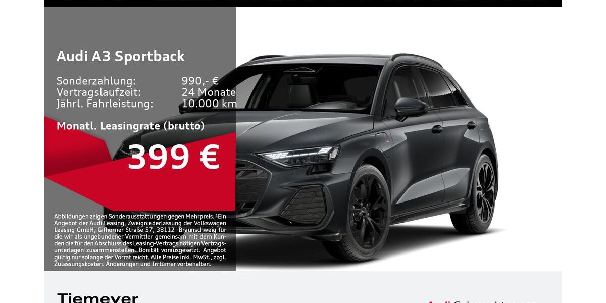 Audi A3 10.277 km 42.260 &euro; Oberhausen 46047