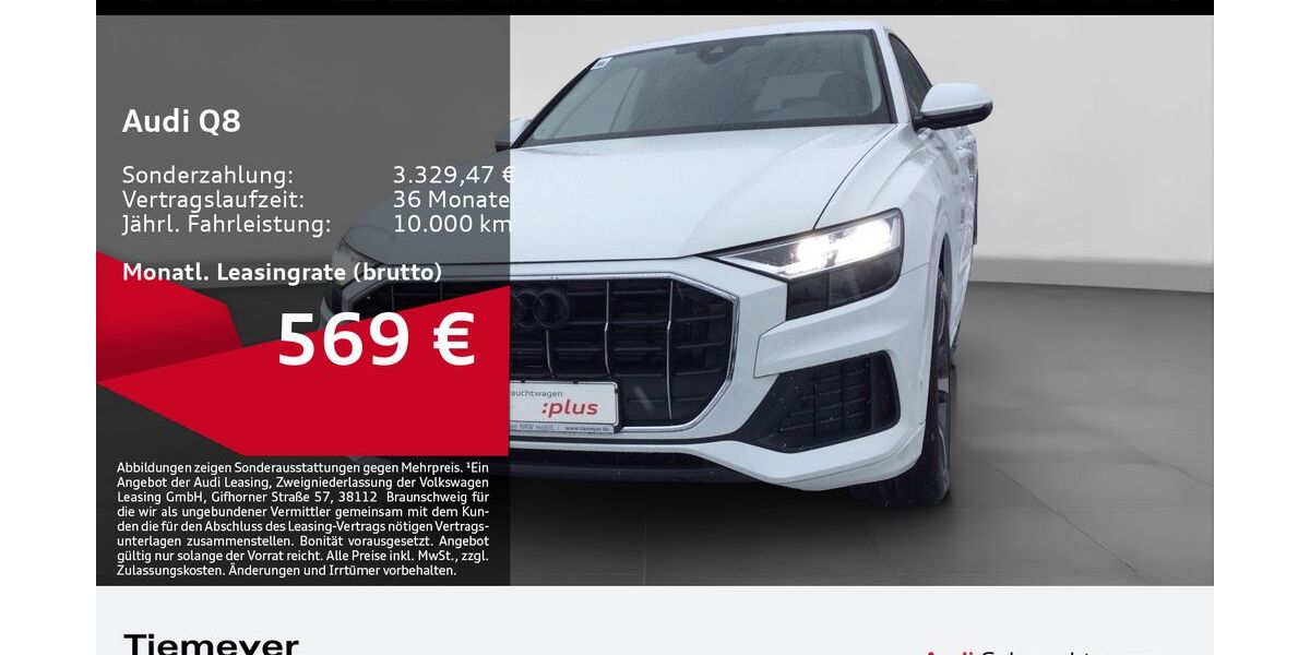 Audi Q8 18.473 km 52.690 &euro; Gelsenkirchen 45894
