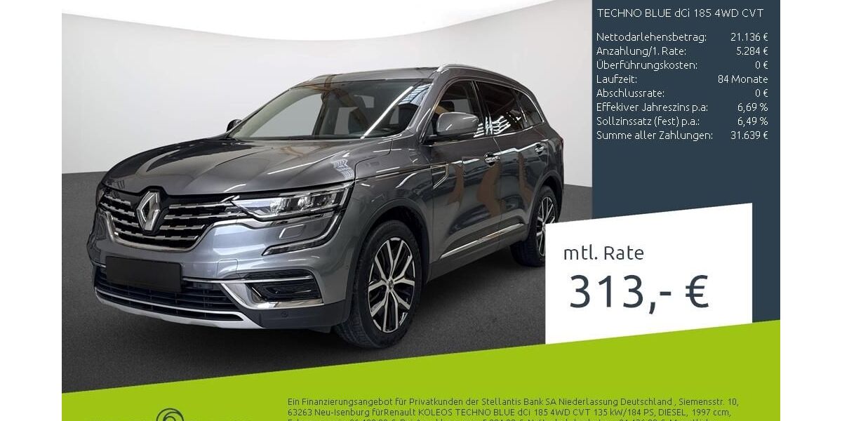 Renault Koleos 47.320 km 26.420 &euro; Dülmen 48249