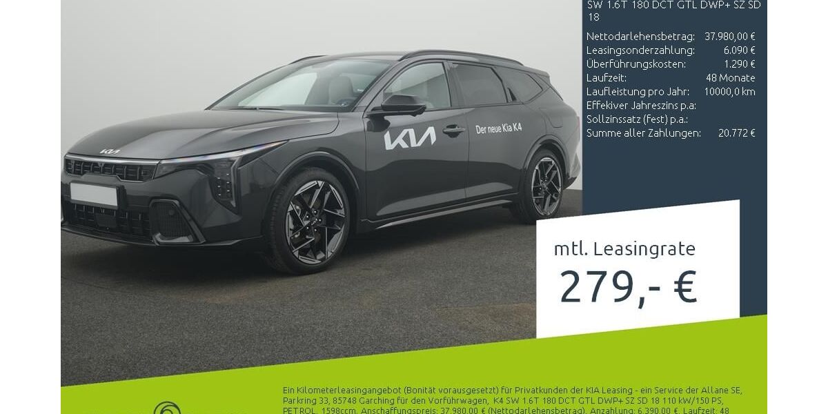 Kia K4 1.500 km 37.480 &euro; Borken 46325