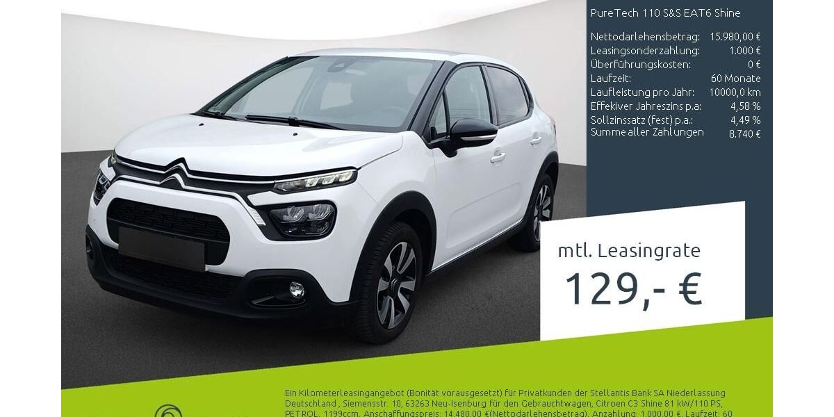 Citroen C3 21.119 km 16.469 &euro; Borken 46325