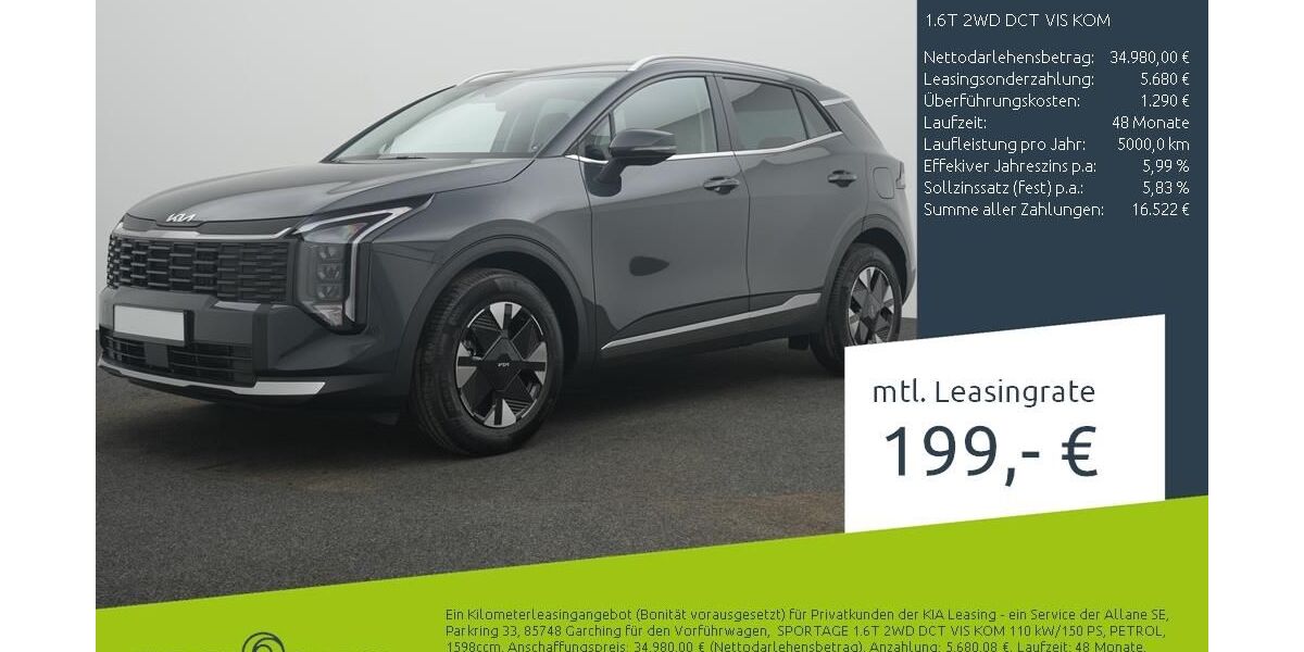 Kia Sportage 1.500 km 34.880 &euro; Borken 46325