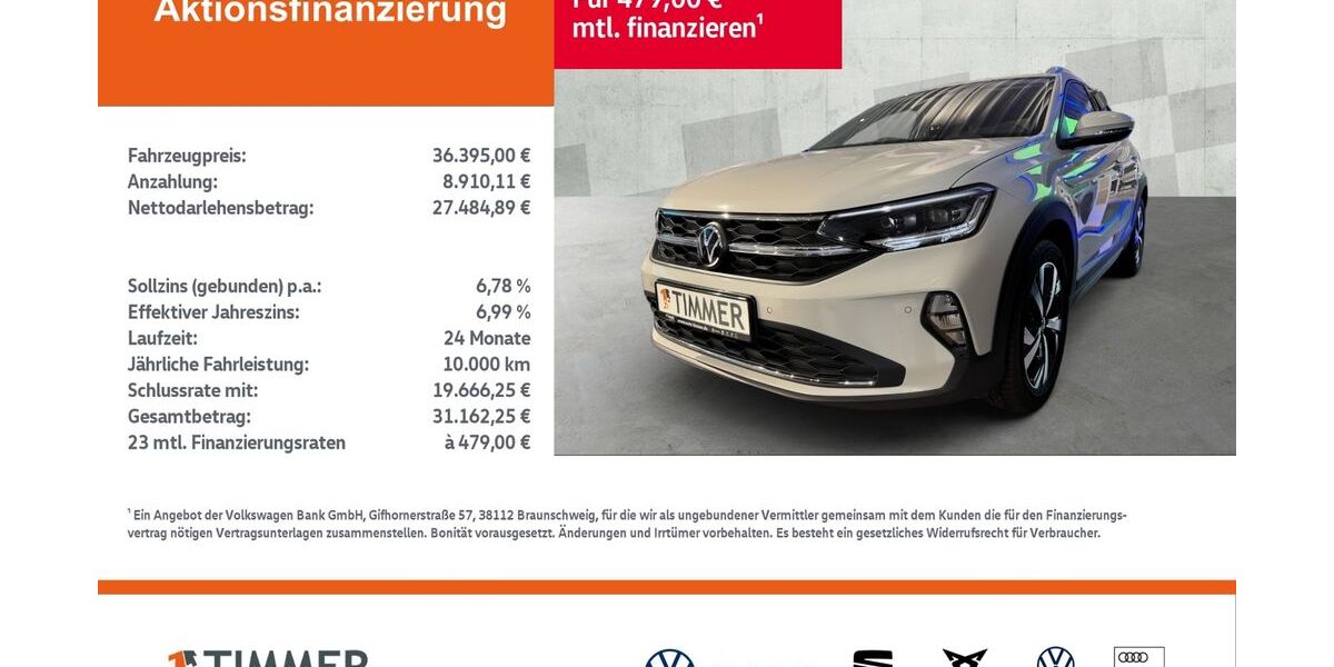 VW Taigo 4.500 km 29.980 &euro; Borken 46325