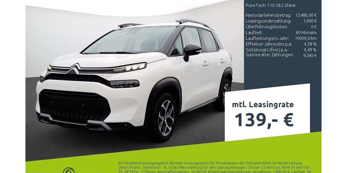 Citroen C3 Aircross 15.627 km 13.130 &euro; Borken 46325