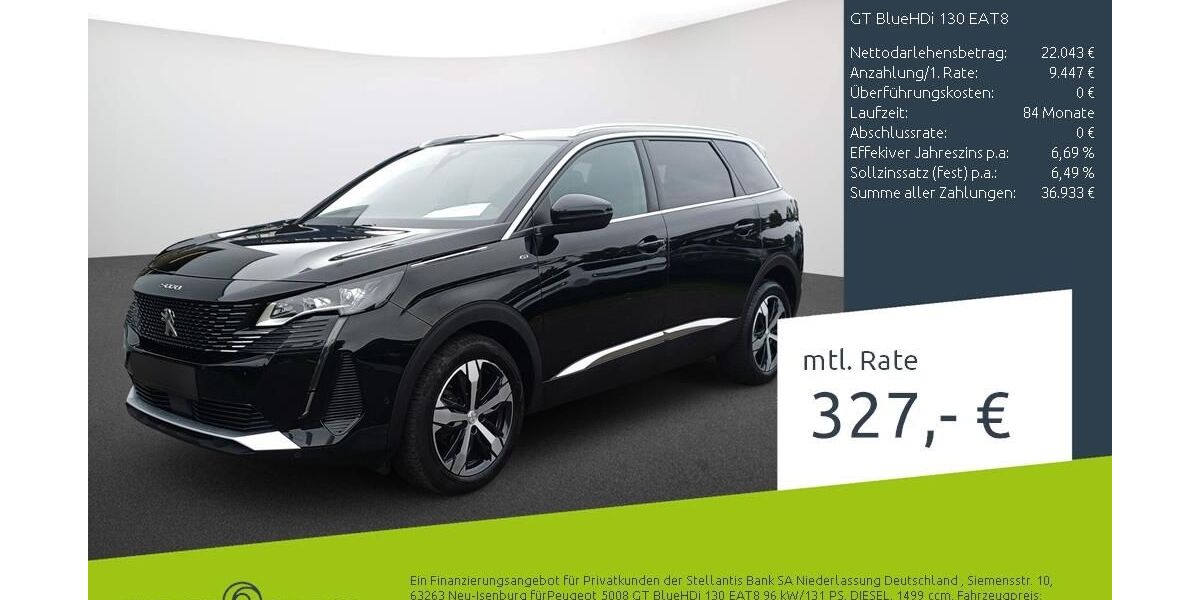 Peugeot 5008 35.654 km 30.940 &euro; Dülmen 48249