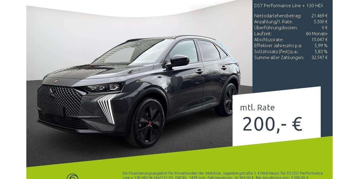 DS Automobiles DS 7 Crossback 43.896 km 26.969 &euro; Borken 46325