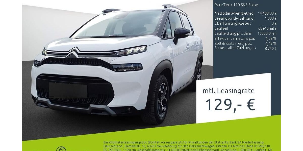 Citroen C3 Aircross 17.478 km 14.660 &euro; Borken 46325