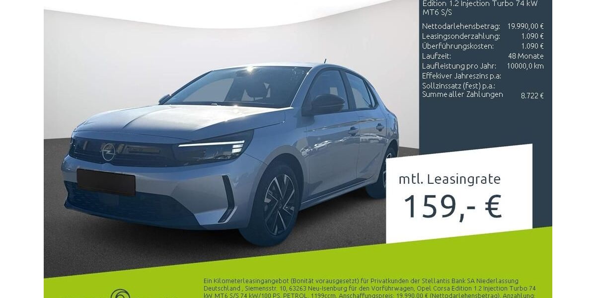 Opel Corsa 1.500 km 19.990 &euro; Borken 46325