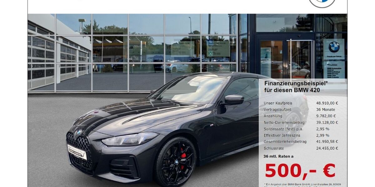 BMW 420 21.403 km 49.380 &euro; Borken 46325