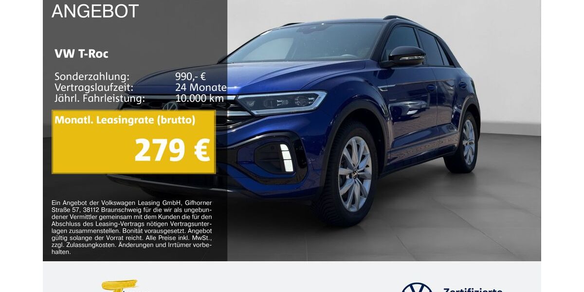 VW T-Roc 5.634 km 34.850 &euro; Oberhausen 46047