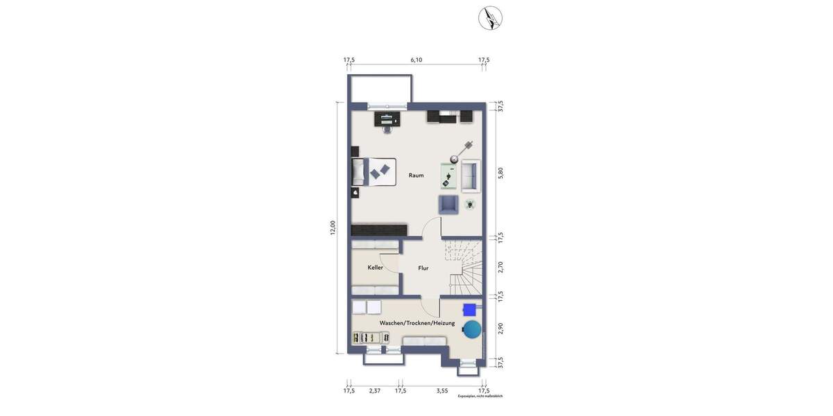 Reihenmittelhaus Bottrop Eigen - 4 Zimmer, 142 m&sup2;, 399.000&euro; | Angebot:25707079