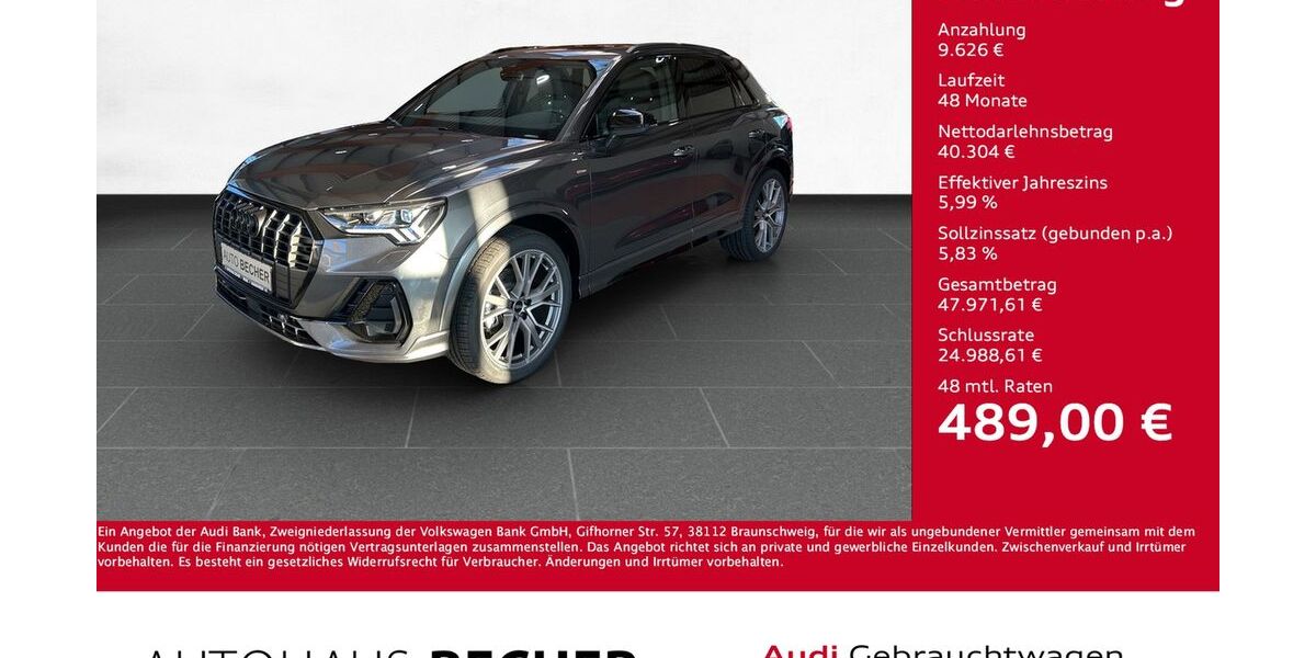 Audi Q3 14.500 km 49.930 &euro; Wesel 46485