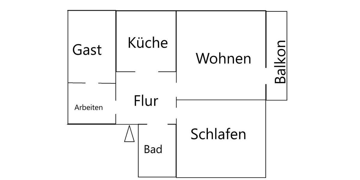 Etagenwohnung Bochum Bochum-Mitte - 3 Zimmer, 83 m&sup2;, 849&euro; | Angebot:26291753