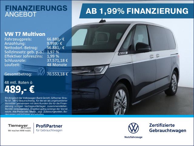 VW T7 Multivan 18.022 km 66.880 &euro; Recklinghausen 45663