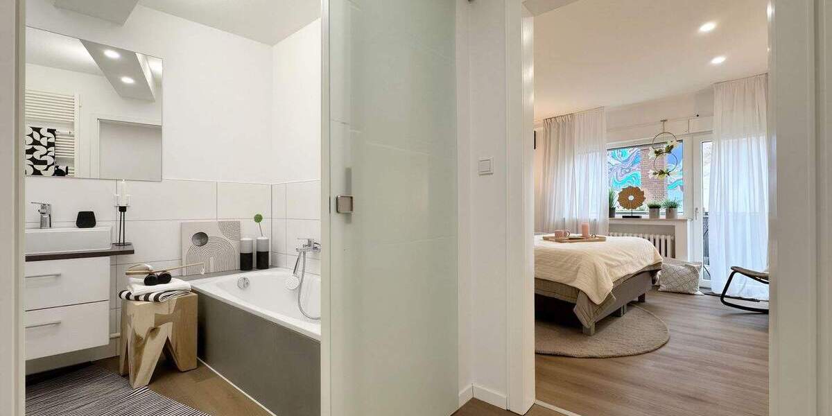 Etagenwohnung Duisburg Alt-Homberg - 3 Zimmer, 90 m&sup2;, 169.000&euro; | Angebot:25774429