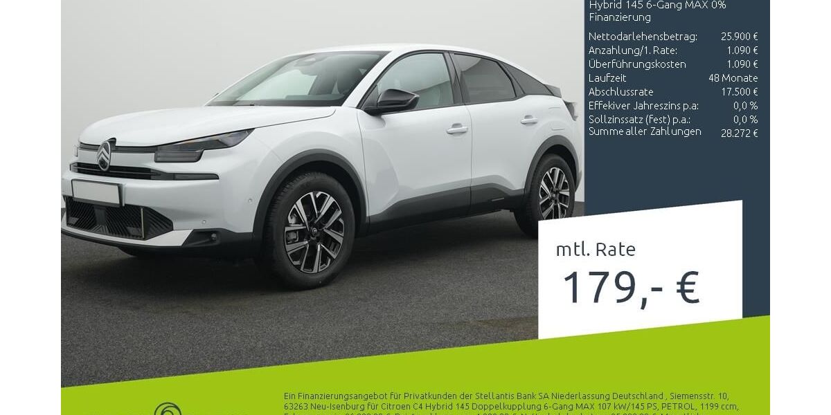 Citroen C4 1.500 km 23.849 &euro; Borken 46325